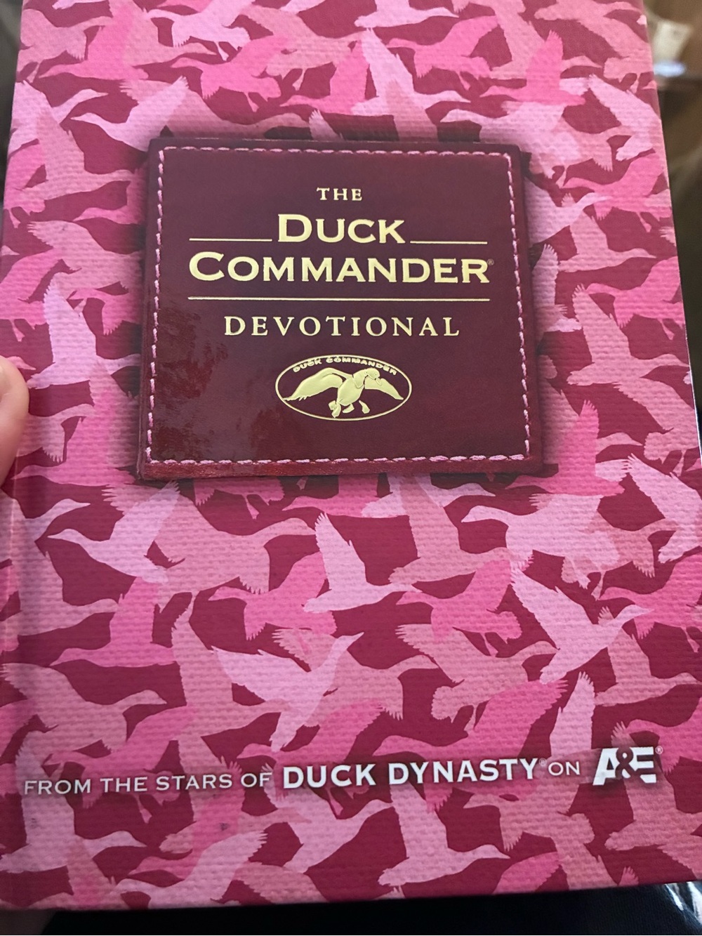 The Duck Commander Devotional - Pink Camouflage Design. Excellent condition